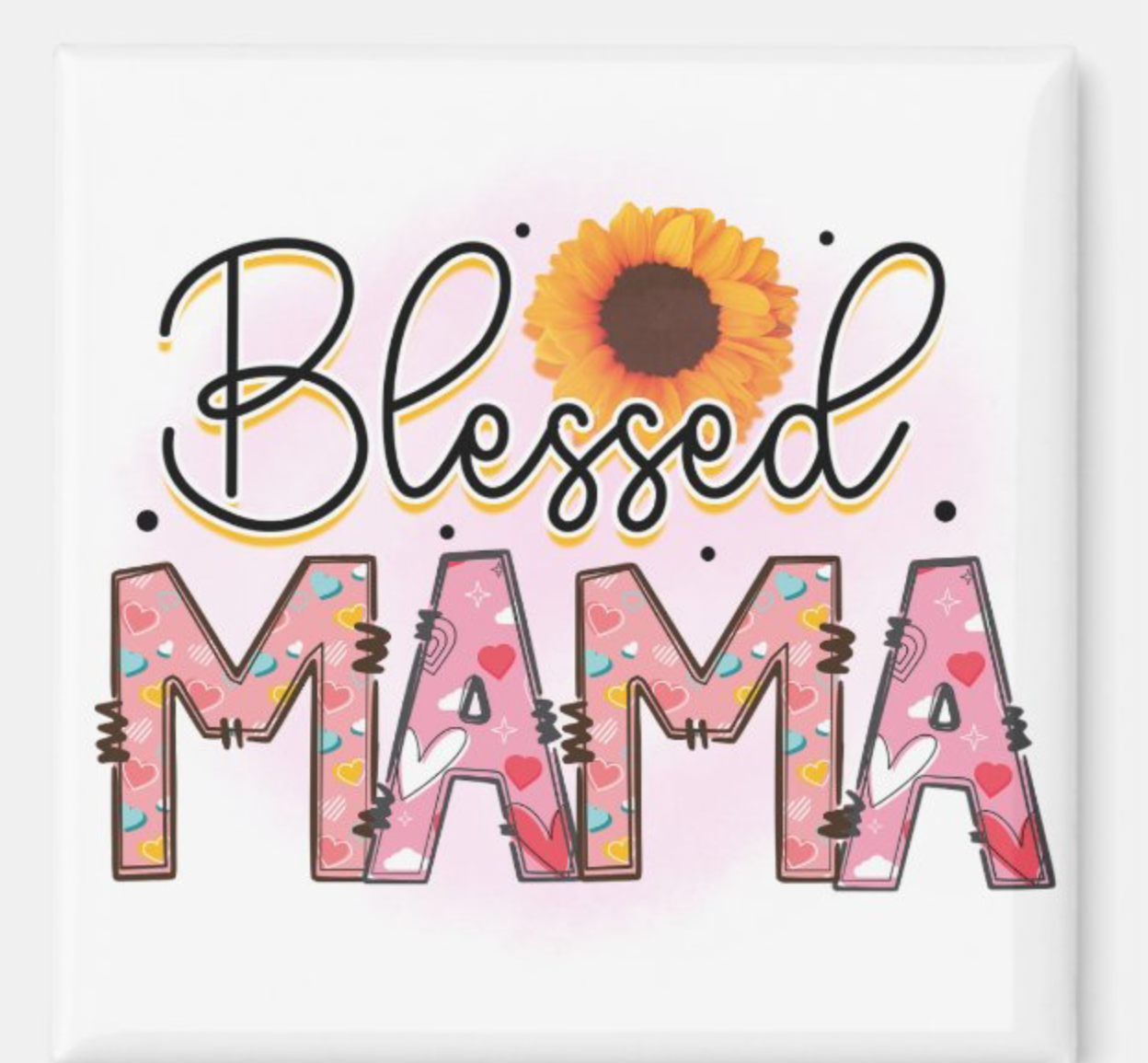 Blessed Mama Kit (Includes a 6x6 Acrylic Frame)