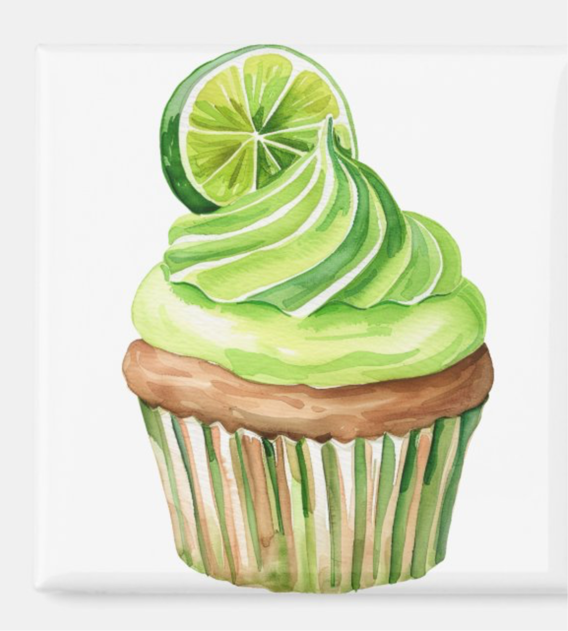 Lime Cupcake