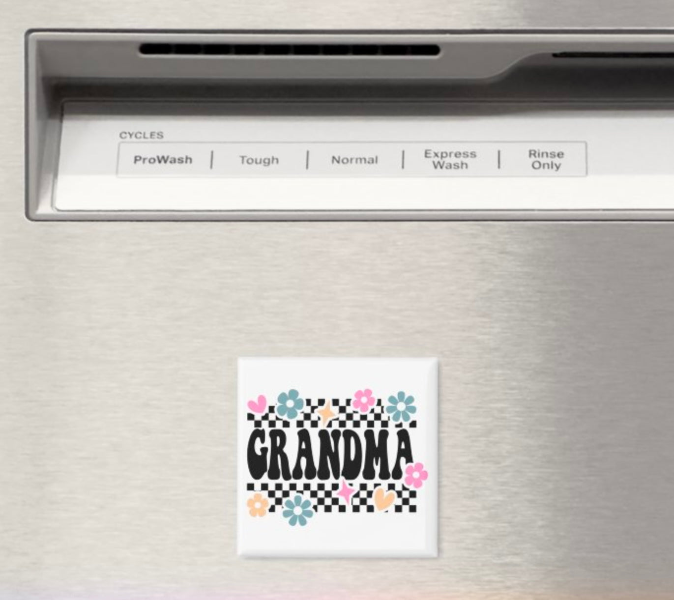 Grandma Checker Flowers