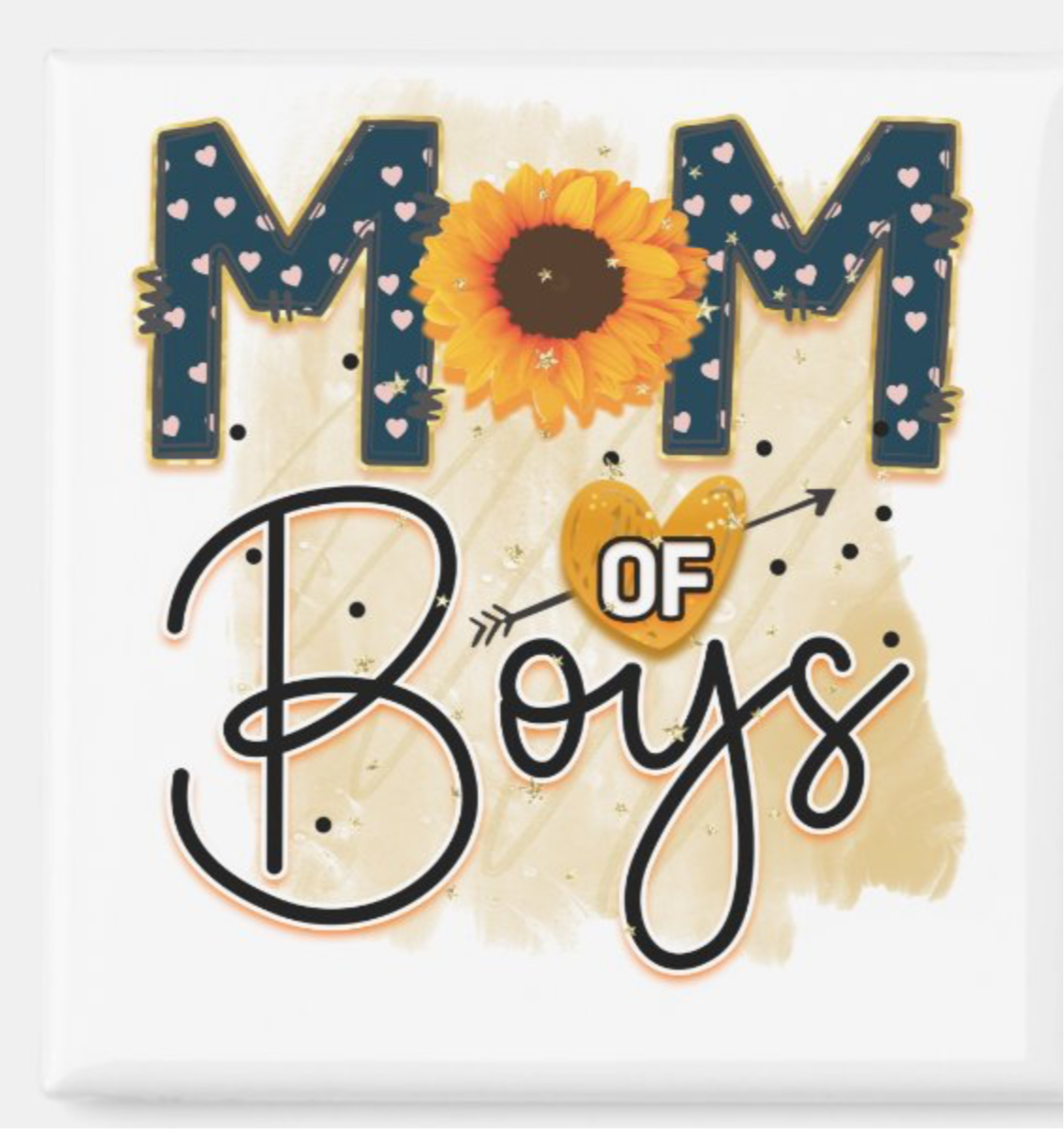 Mom of Boys Kit (6x6 Acrylic magnet frame)