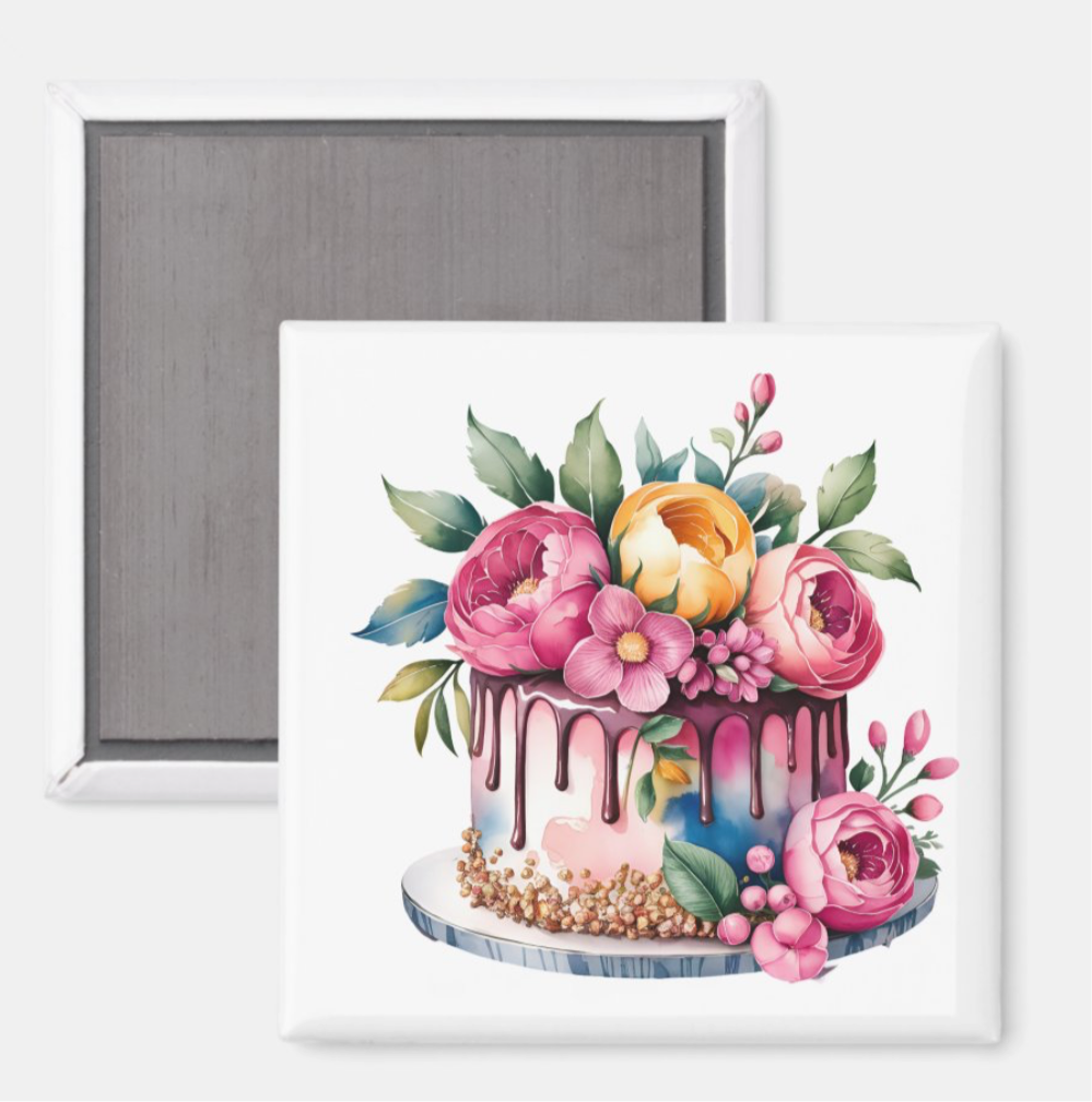 Dainty Flowers Cake
