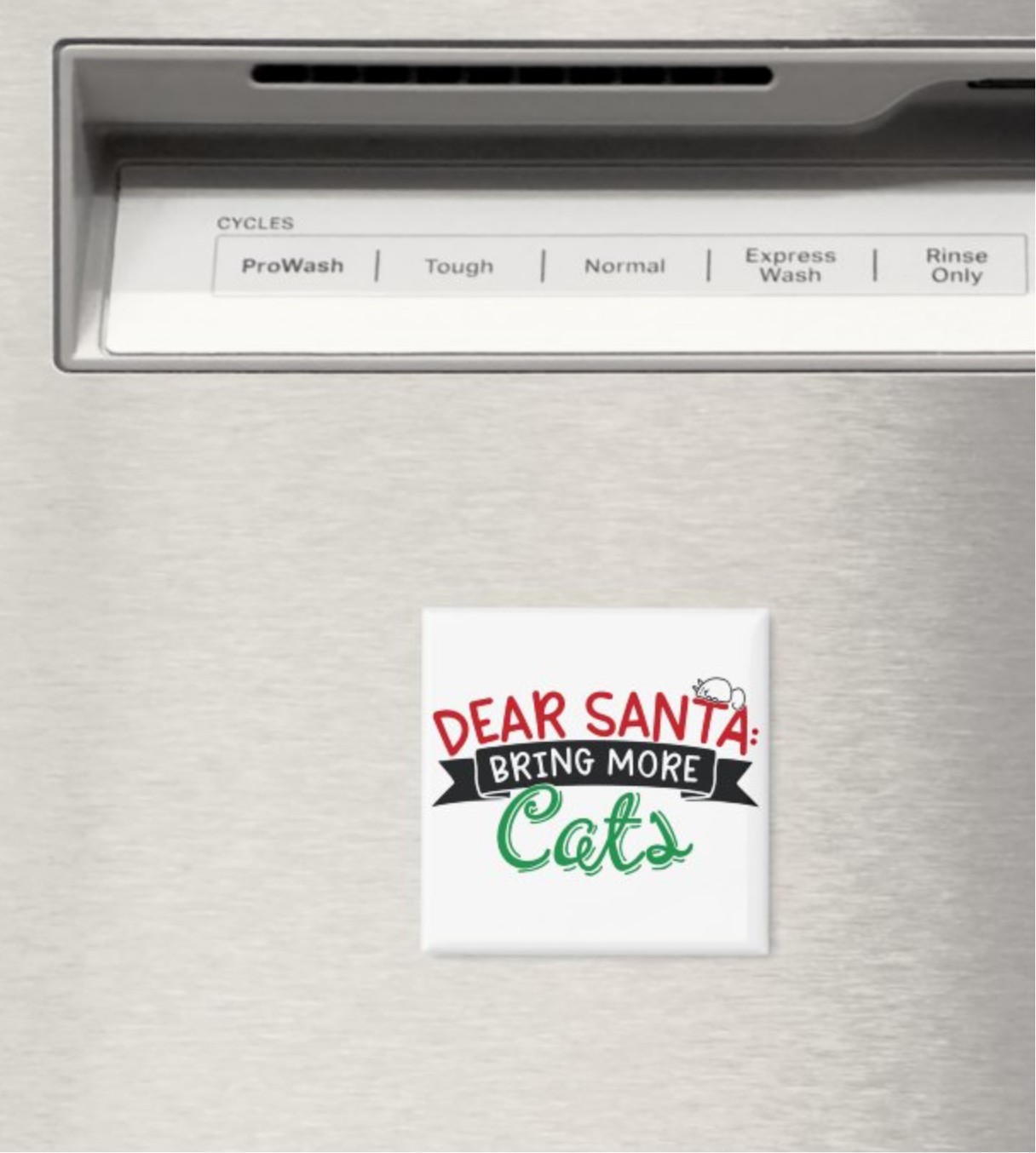 Dear Santa Bring More Cats