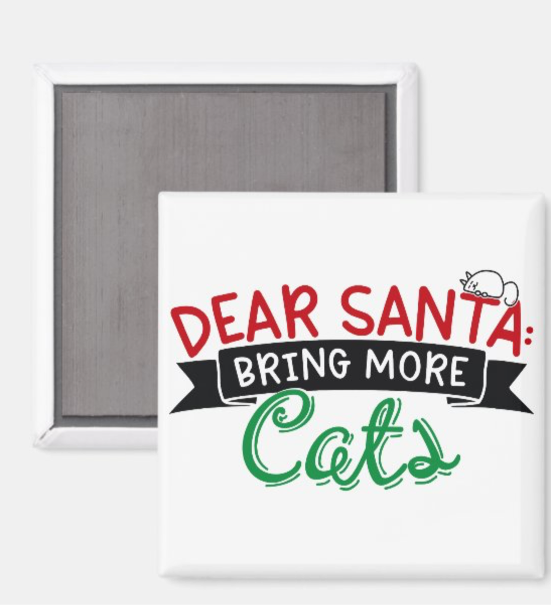 Dear Santa Bring More Cats