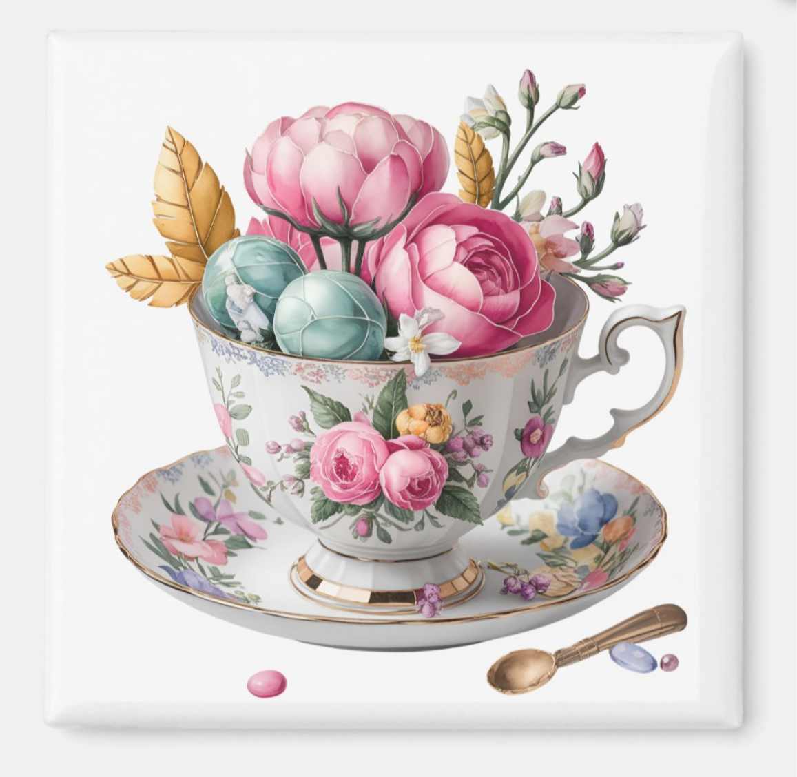 Dainty Flowers Teacup