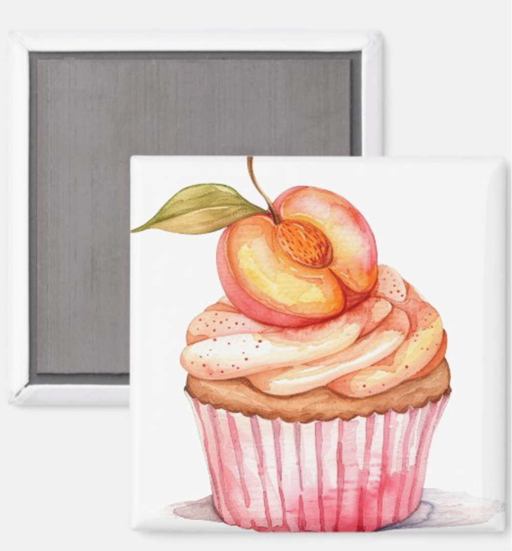 Peach Cupcake